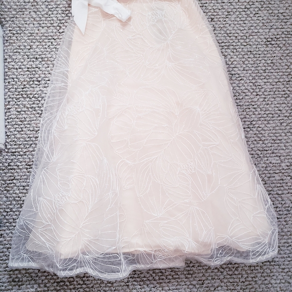 BCBG Embroidered Illusion Dress - Picture 3 of 8